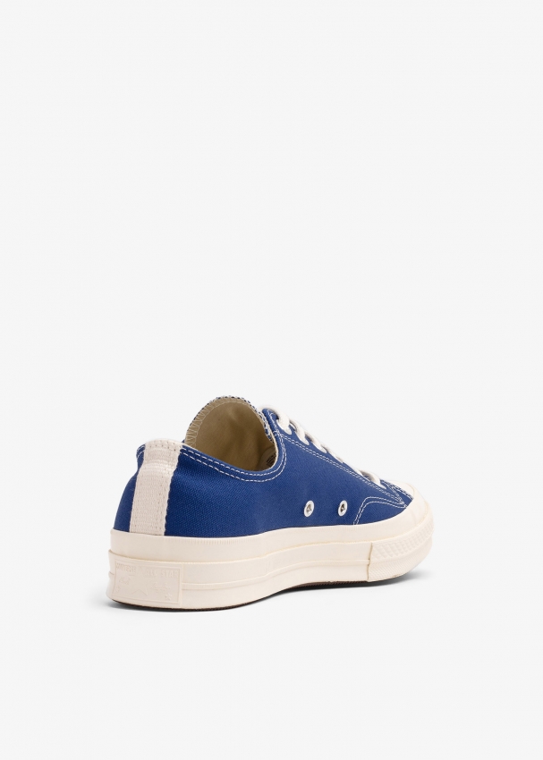 Comme des Garçons PLAY X Converse男士运动鞋- 蓝色在阿联酋| Level Shoes
