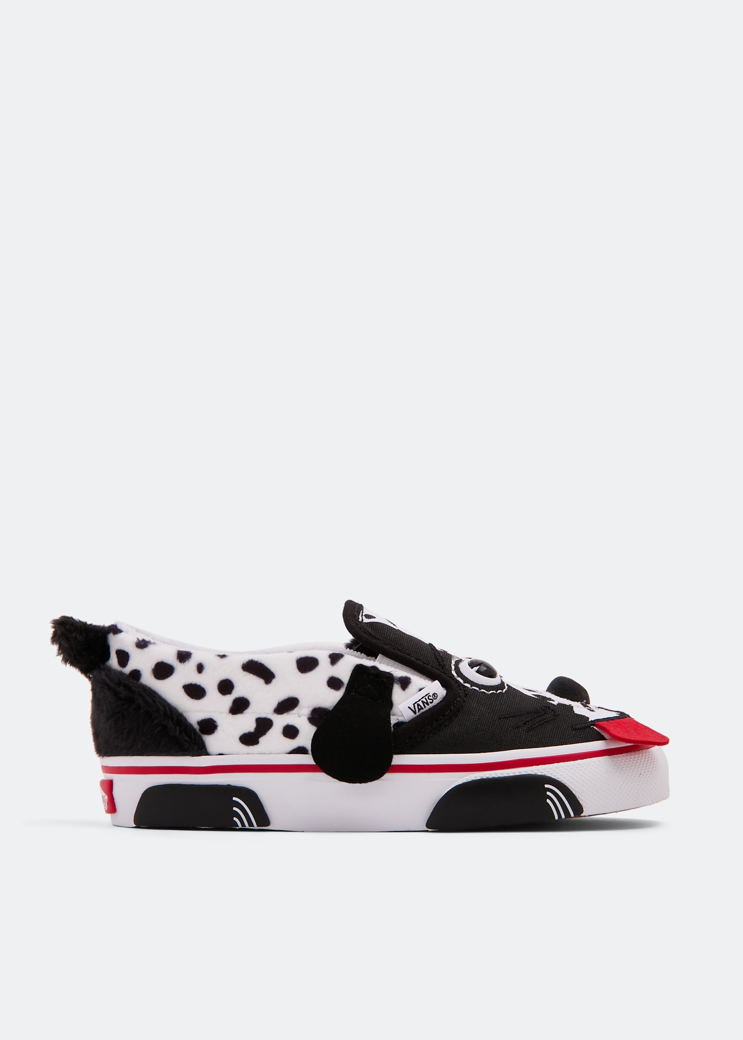 Vans Dog 男童Slip-On Velcro 运动鞋- 黑色| 阿联酋Level Shoes